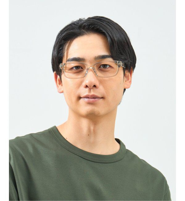  「Zoff｜takashi kumagai ウェリントン型 メガネ 横長フレーム｜伊達メガネ 度付きメガネ  レンズ交換券付」|メガネ|