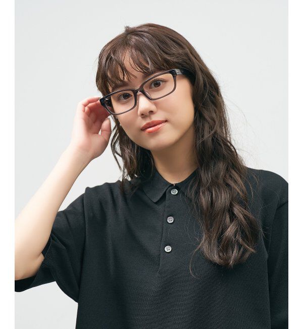  「Zoff｜takashi kumagai ウェリントン型 メガネ 横長フレーム｜伊達メガネ 度付きメガネ  レンズ交換券付」|メガネ|