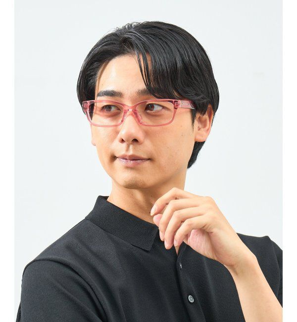  「Zoff｜takashi kumagai ウェリントン型 メガネ 横長フレーム｜伊達メガネ 度付きメガネ  レンズ交換券付」|メガネ|