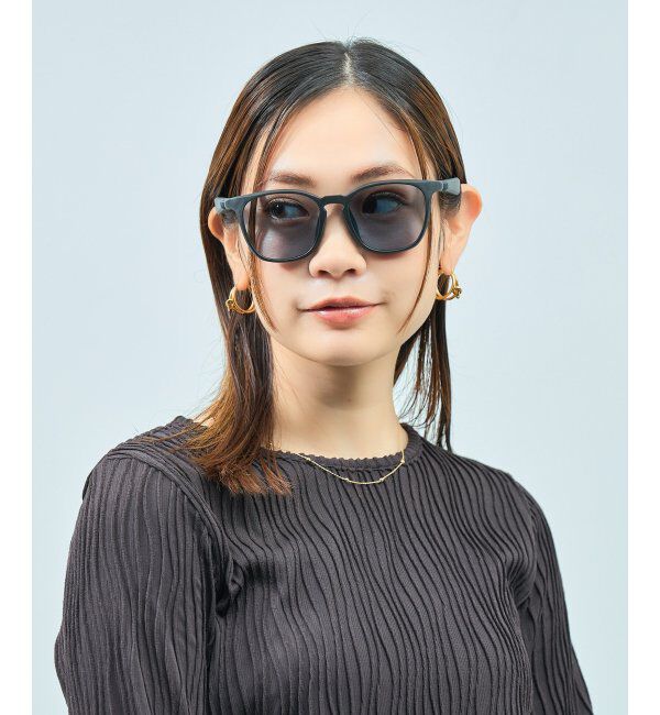  「SUNCUTGlasses/UV100%CUT/GALILEO サングラス | 金属フリー 柔軟性抜群｜紫外線対策 UV対策 UVカット  」|サングラス|ブラック系その他1