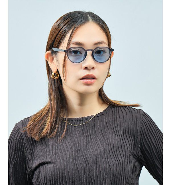  「SUNCUTGlasses/UV100%CUT サングラス | クラウンパント｜紫外線対策 UV対策 UVカット」|サングラス|グレー