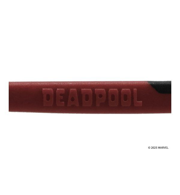  「MARVEL COLLECTION【デッドプール モデル】 メガネ | 伊達メガネ 度付き   レンズ交換券付」|メガネ|