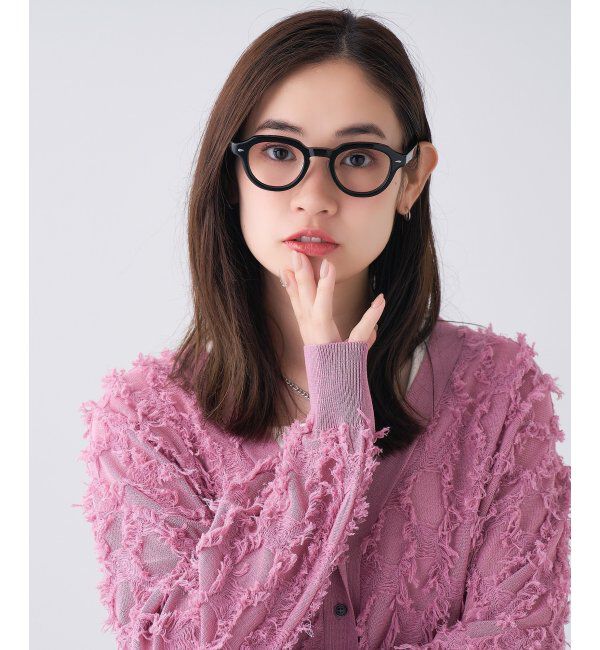  「 ボストン型 メガネ | 黒縁フレーム 伊達めがね 度付きユニセックス 読書  CLASSIC  レンズ交換券付」|メガネ|