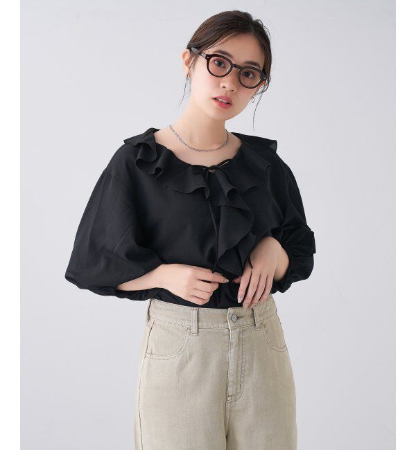  「 ボストン型 メガネ | 黒縁フレーム 伊達めがね 度付きユニセックス 読書  CLASSIC  レンズ交換券付」|メガネ|薄ブラウン1