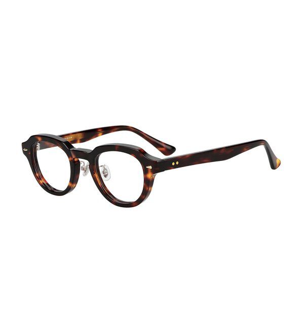  「 ボストン型 メガネ | 黒縁フレーム 伊達めがね 度付きユニセックス 読書  CLASSIC  レンズ交換券付」|メガネ|