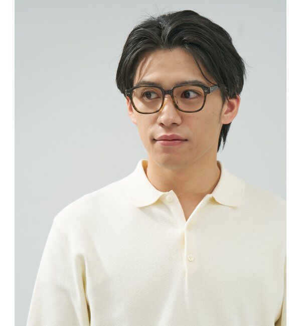  「 ウェリントン型 メガネ | 黒縁フレーム 伊達めがね 度付きユニセックス 読書  CLASSIC  レンズ交換券付」|メガネ|