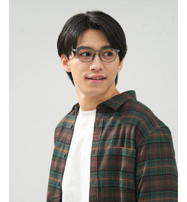  「ボストン型 メガネ | 伊達メガネ 度付きメガネユニセックス  Zoff｜CLASSIC  レンズ交換券付」|メガネ|