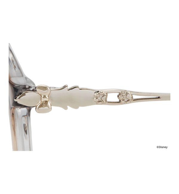  「Zoff｜Disney  &rdquo;Baby Animals&rdquo; メガネ [おしゃれキャット( マリー ) ﾓﾃﾞﾙ] ディズニー  レンズ交換券付」|メガネ|