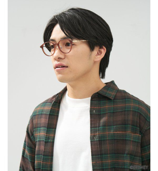  「Zoff｜Disney  &rdquo;Baby Animals&rdquo; メガネ [おしゃれキャット( マリー ) ﾓﾃﾞﾙ] ディズニー  レンズ交換券付」|メガネ|