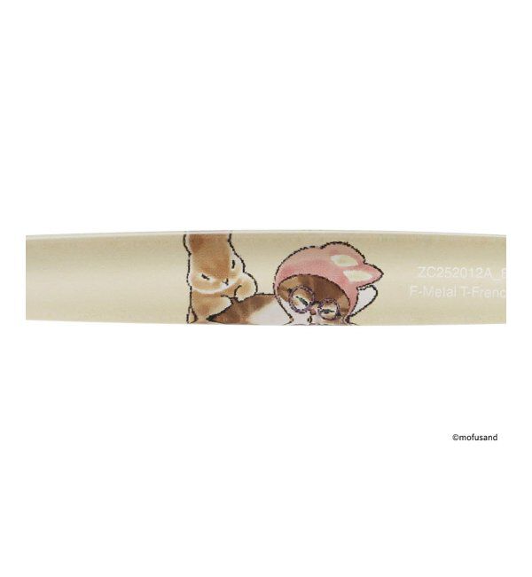  「Zoff｜mofusand ウェリントン型 メガネ | モフサンド [CASUALモデル] 伊達・度付き眼鏡  レンズ交換券付」|メガネ|