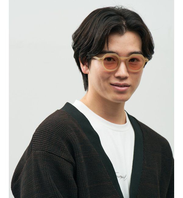  「SUNCUTGlasses/UV100%CUT ボストン型 サングラス [度無し専用] クラウンパント 紫外線対策 UVカット」|サングラス|