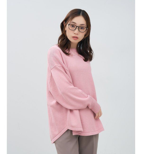  「ウェリントン型 メガネ | チタン TR素材 軽量 メタル 伊達・度付き 大人可愛い Zoff  レンズ交換券付」|メガネ|