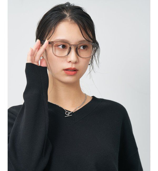  「ウェリントン型 メガネ | 軽量 伊達めがね・度付き ユニセックス Zoff  レンズ交換券付」|メガネ|