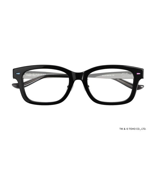  「Zoff｜GODZILLA『ゴジラvsメカゴジラ』(1993)  メガネ ゴジラ 眼鏡 めがね 度付き グッズ レンズ交換券付」|メガネ|ブラック