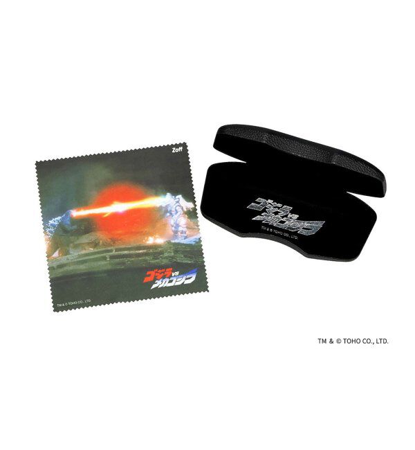  「Zoff｜GODZILLA『ゴジラvsメカゴジラ』(1993)  メガネ ゴジラ 眼鏡 めがね 度付き グッズ レンズ交換券付」|メガネ|