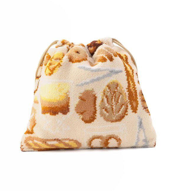 LOVERARY BY FEILER「ラブラリーベーカリー　巾着　L/LBK-223092」|ポーチ|