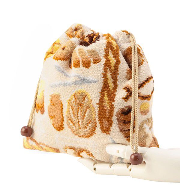 LOVERARY BY FEILER「ラブラリーベーカリー　巾着　L/LBK-223092」|ポーチ|