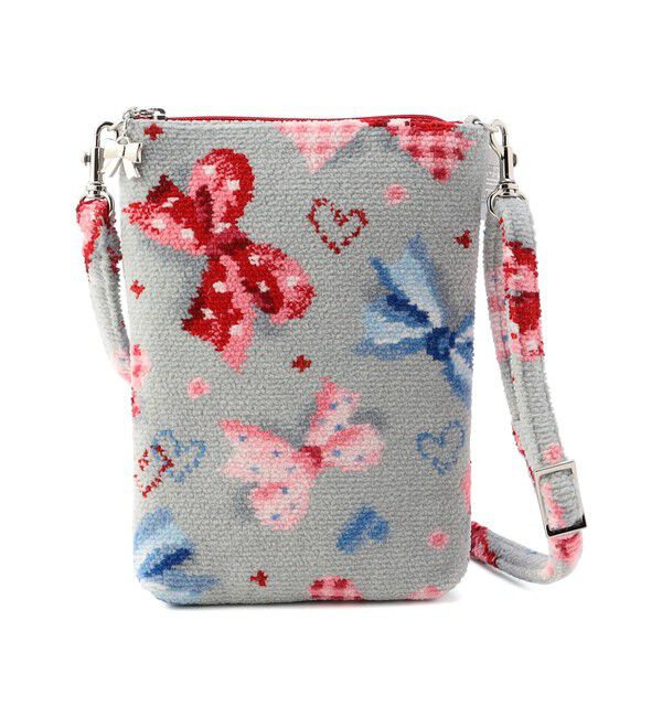 FEILER「ミルメルシー！　スマホショルダー　MIL-236063（WEB限定）」|ショルダー・メッセンジャー|シルバーグレー