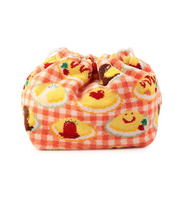 LOVERARY BY FEILER「ハッピーオムライス　マチ付き巾着　L/HOR-243072」|ポーチ|