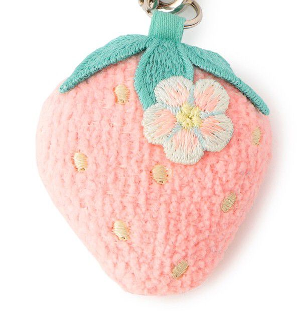 LOVERARY BY FEILER「ストロベリードット　ストロベリー型チャーム　L/STD-253009」|チャーム・キーホルダー|