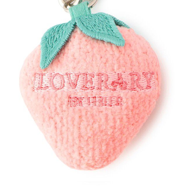 LOVERARY BY FEILER「ストロベリードット　ストロベリー型チャーム　L/STD-253009」|チャーム・キーホルダー|
