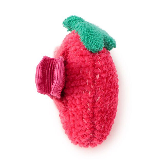 LOVERARY BY FEILER「ストロベリードット　ヘアクリップ　L/STD-253019」|その他ベビー用品|