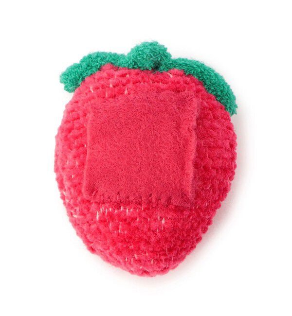 LOVERARY BY FEILER「ストロベリードット　ヘアクリップ　L/STD-253019」|その他ベビー用品|