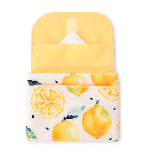 LOVERARY BY FEILER「レモンドット　クリップポーチ　L/LDO-253015」|ポーチ|