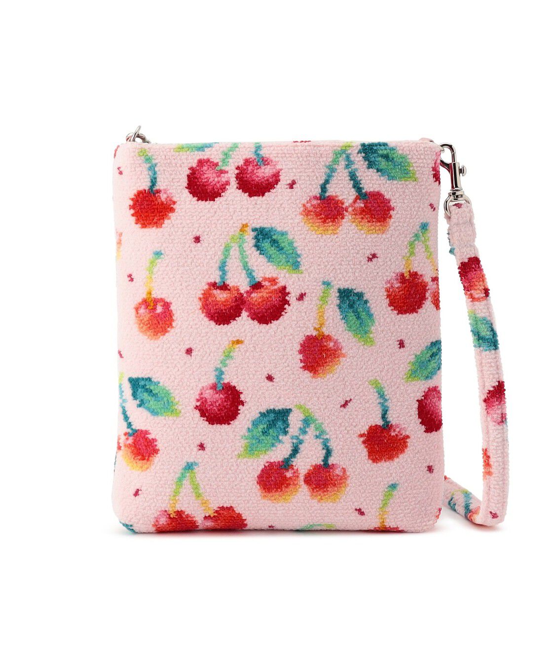 LOVERARY BY FEILER「チェリードット　ショルダーバッグ　L/CRD-253052」|ショルダー・メッセンジャー|ペールピンク