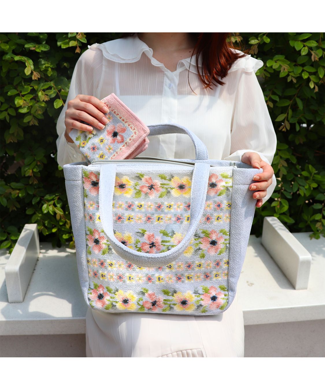 FEILER「エアリーガーデン　トート　AGA-257215」|トートバッグ|