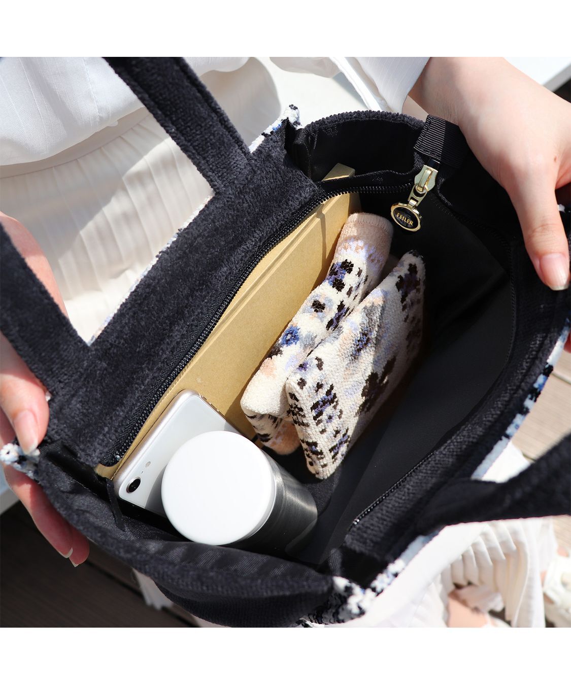 FEILER「エアリーガーデン　バッグ　AGA-257216」|トートバッグ|