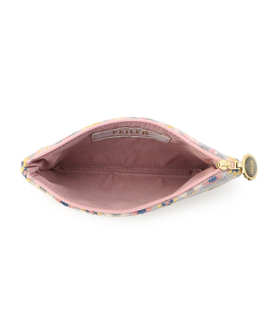 FEILER「エアリーガーデン　フラットポーチ　AGA-257218」|ポーチ|