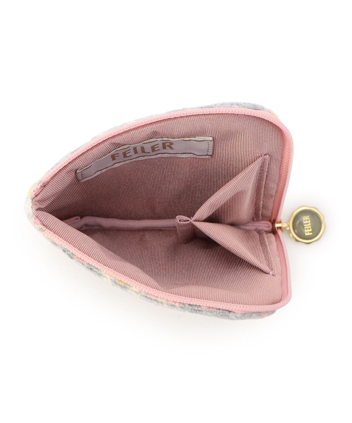 FEILER「エアリーガーデン　スクエアポーチ　AGA-257219」|ポーチ|