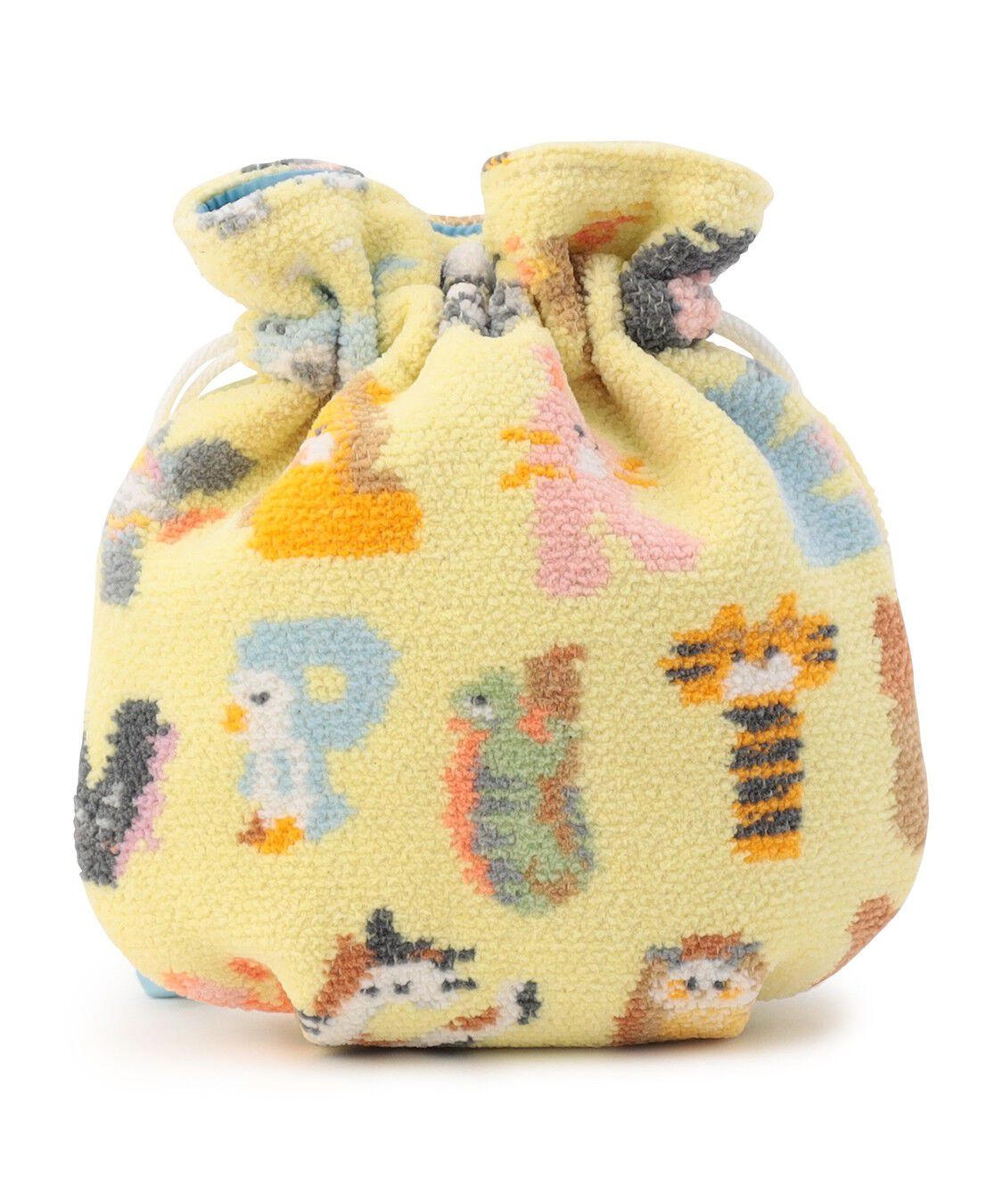 LOVERARY BY FEILER「エービーシーズー　巾着　L/ABC-257111」|ポーチ|