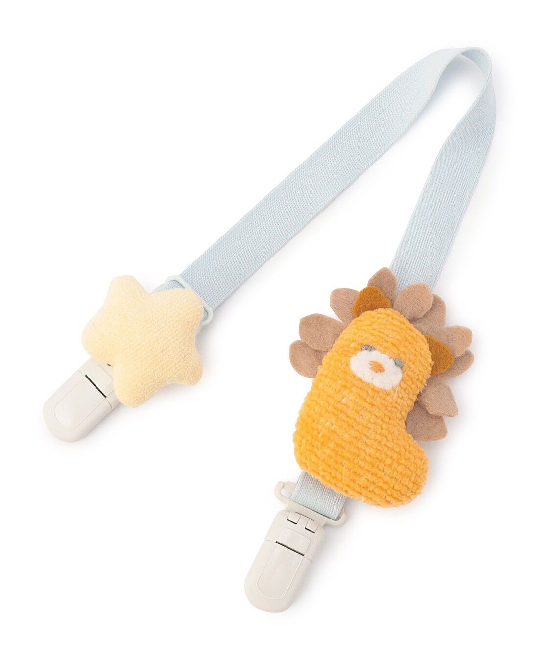 LOVERARY BY FEILER「エービーシーズー　ライオン型スタイクリップ　L/ABC-257120」|その他ベビー用品|イエロー