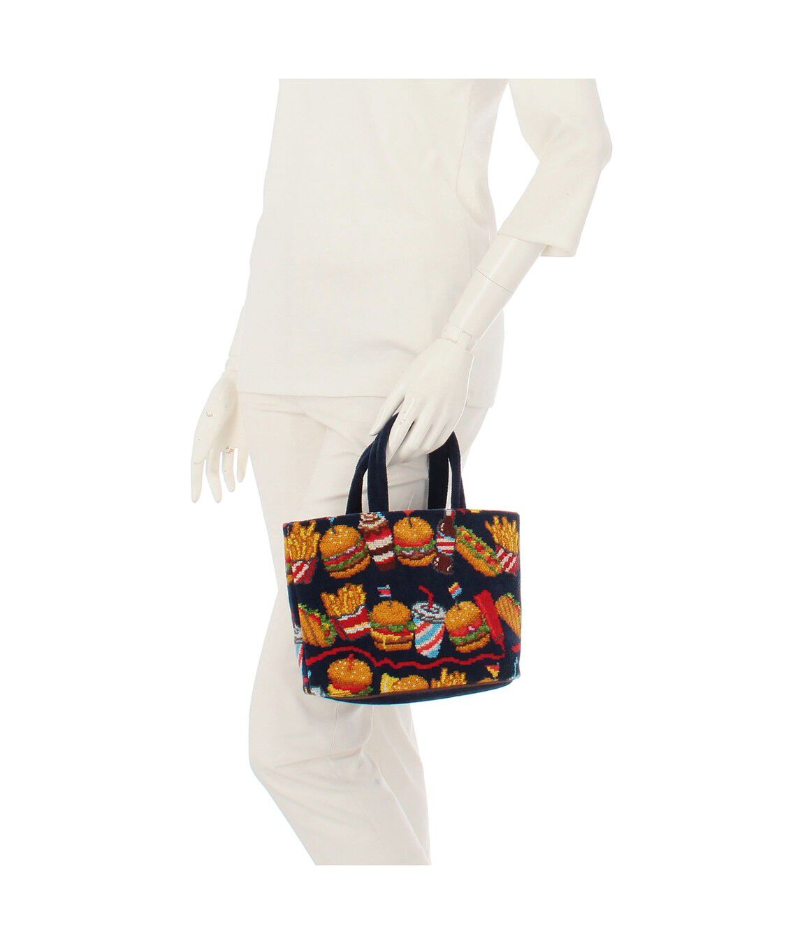 LOVERARY BY FEILER「バーガーショップ　巾着付きバッグ　L/BUR-257131」|その他|