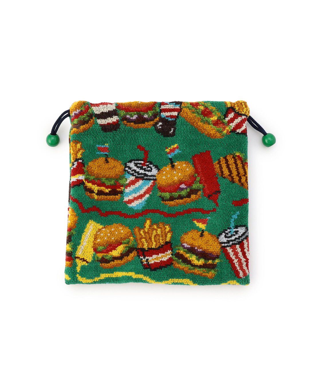 LOVERARY BY FEILER「バーガーショップ　巾着　L/BUR-257127」|ポーチ|