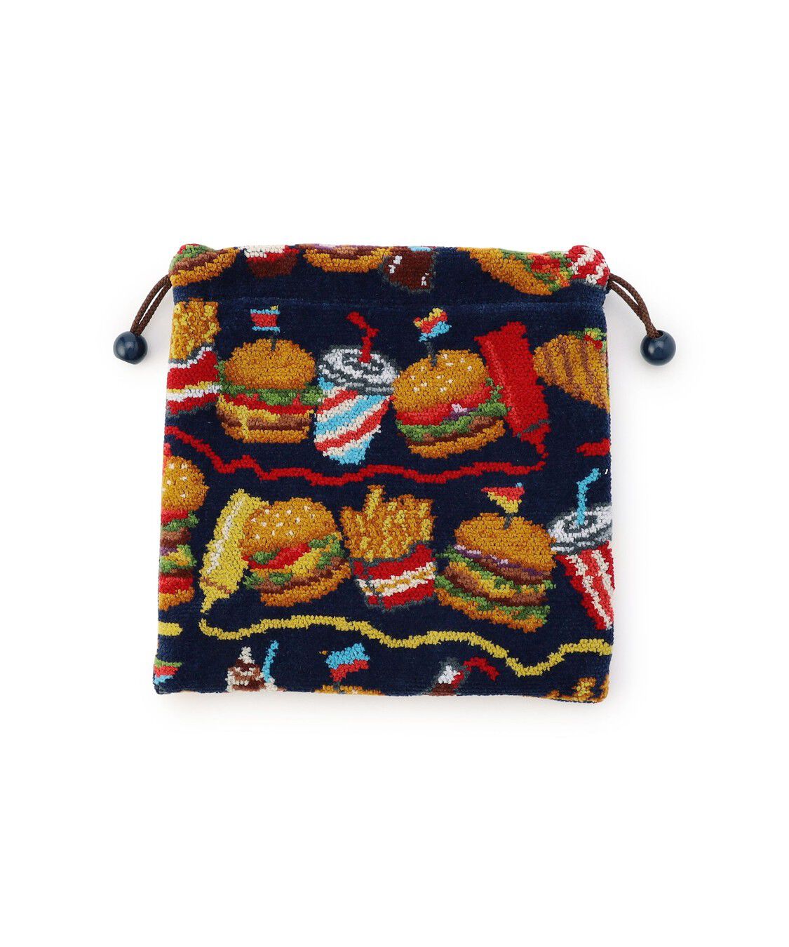 LOVERARY BY FEILER「バーガーショップ　巾着　L/BUR-257127」|ポーチ|