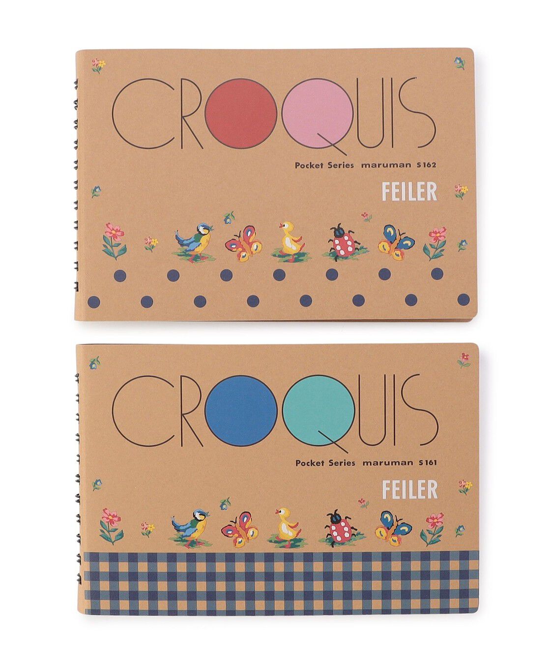 FEILER「ハイジ　ポケットクロッキー2冊セット　HE-257101（取扱店舗限定）」|その他|ネイビー