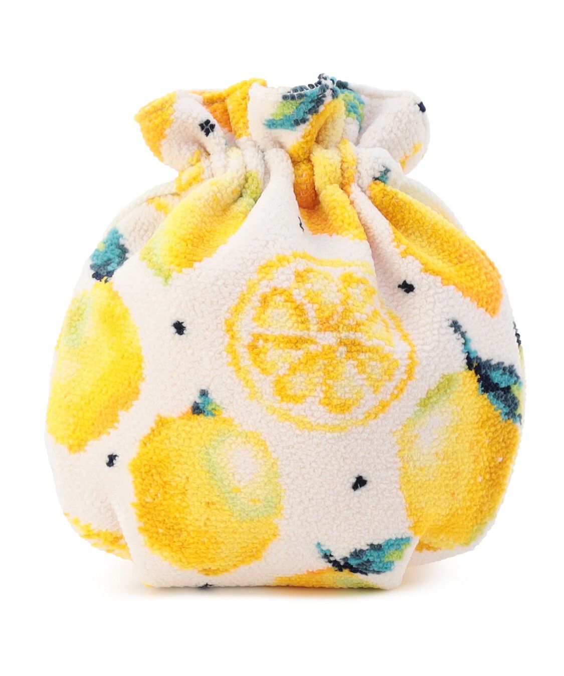 LOVERARY BY FEILER「レモンドット　巾着　L/LDO-257349」|ポーチ|