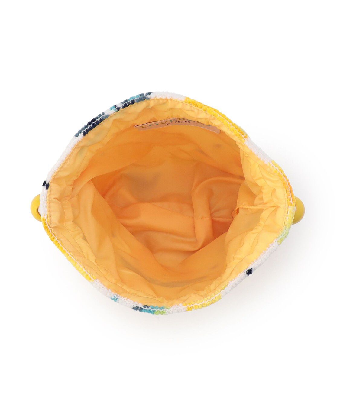 LOVERARY BY FEILER「レモンドット　巾着　L/LDO-257349」|ポーチ|