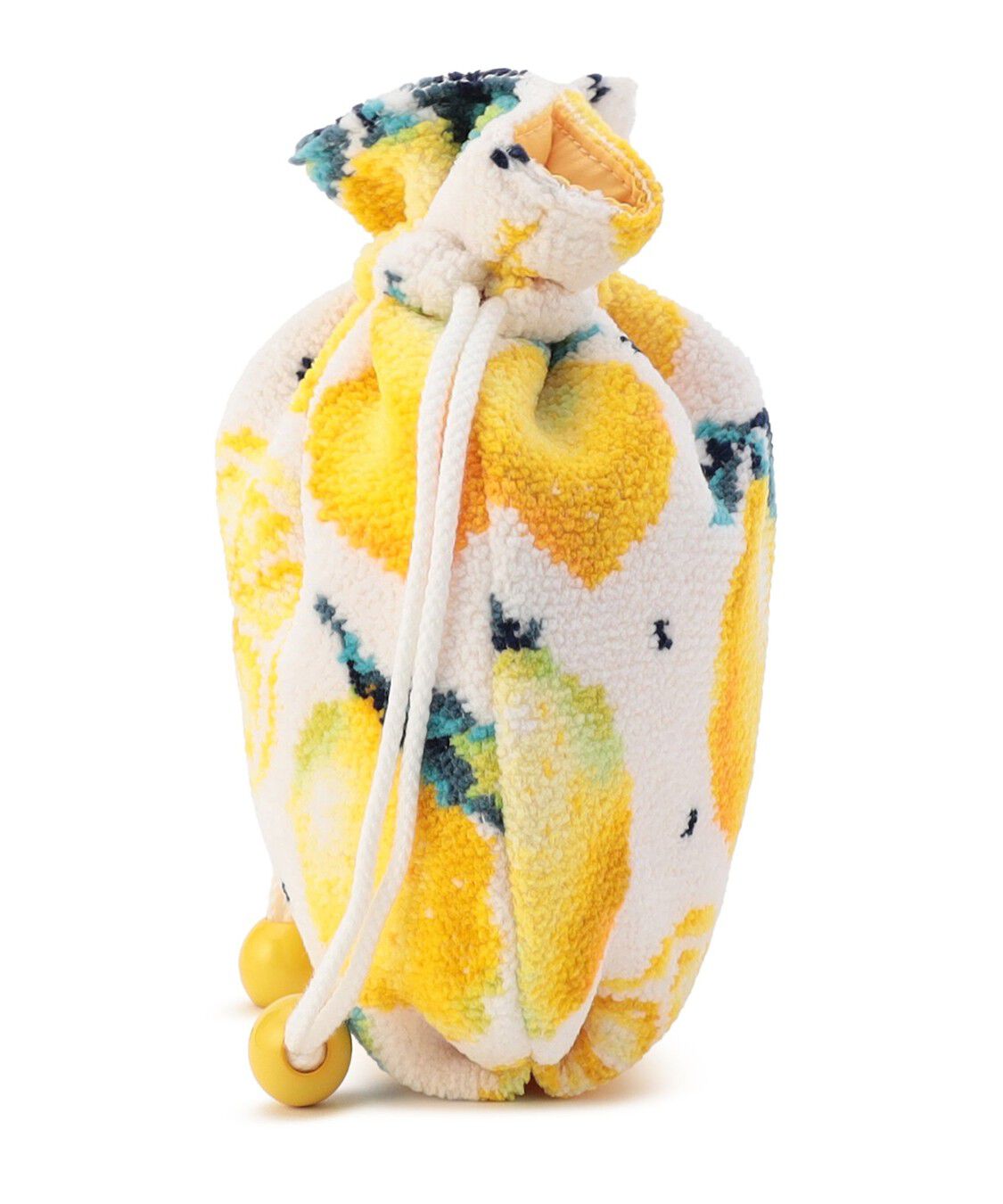 LOVERARY BY FEILER「レモンドット　巾着　L/LDO-257349」|ポーチ|