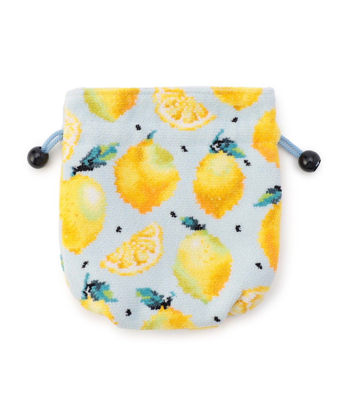 LOVERARY BY FEILER「レモンドット　巾着　L/LDO-257349」|ポーチ|