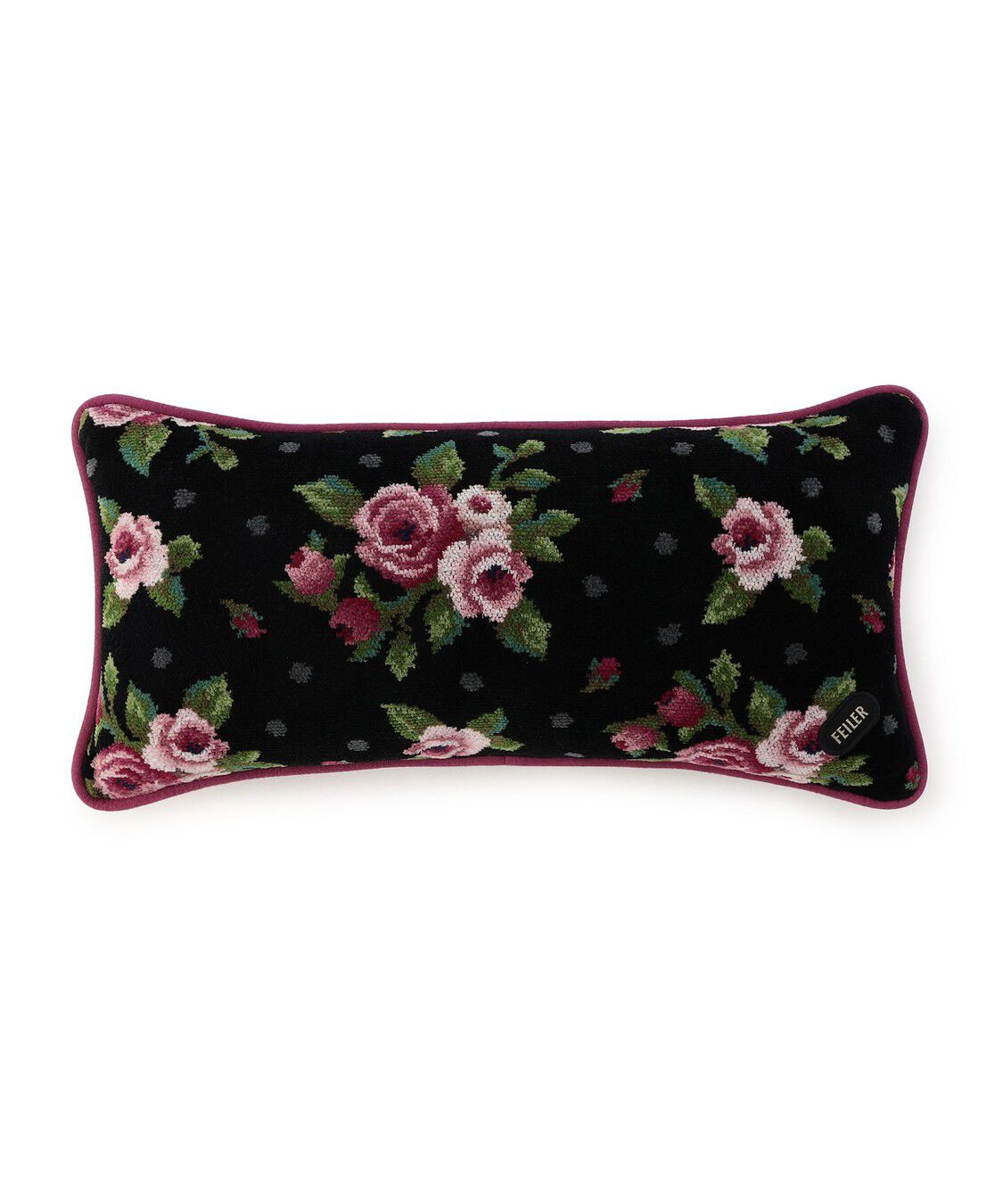 FEILER「マイジュリエット　横長クッション　MJT-257384」|クッション・クッションカバー|ブラック