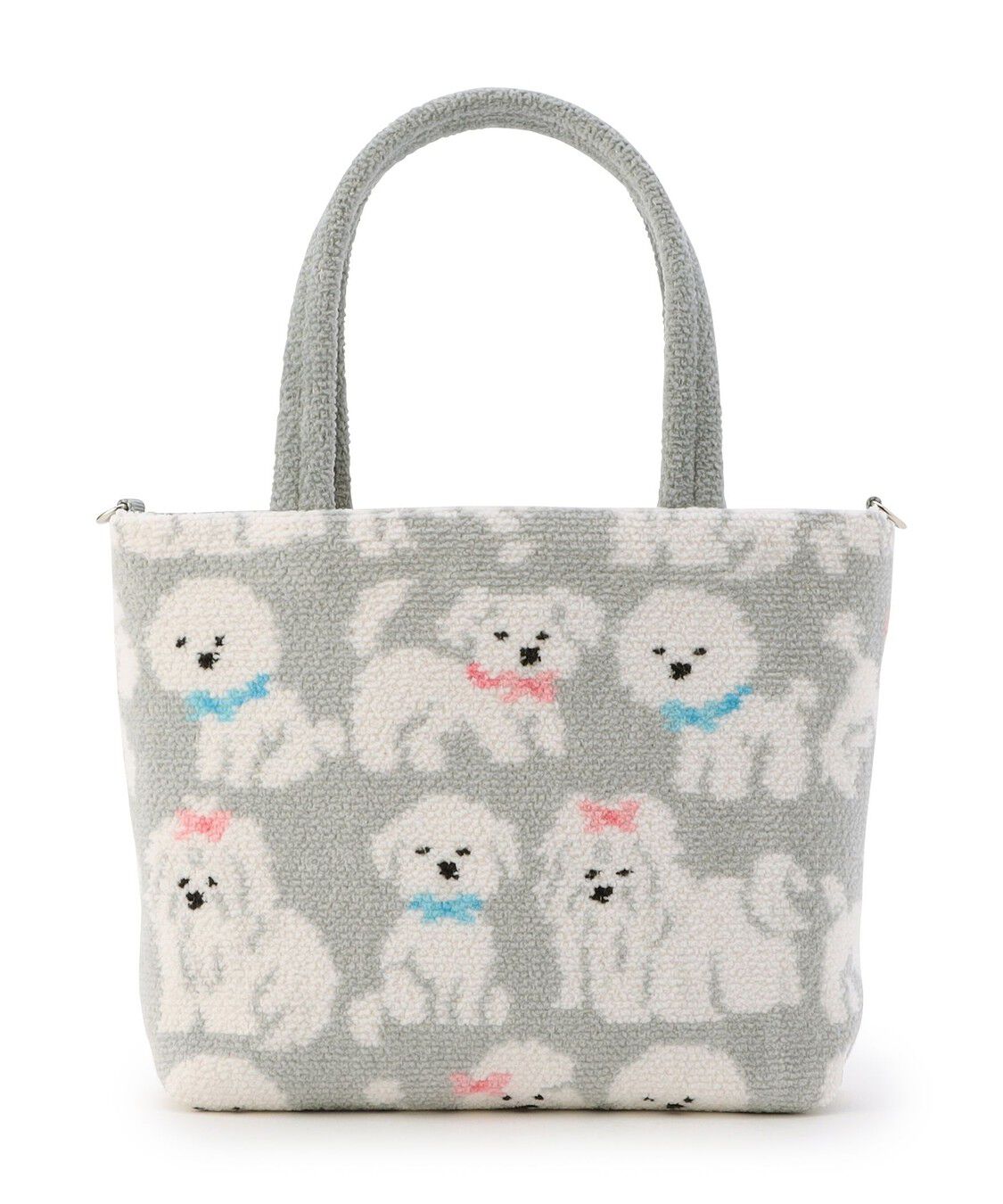 LOVERARY BY FEILER「モフモフワンチャン　バッグ　L/MWC-257369」|トートバッグ|