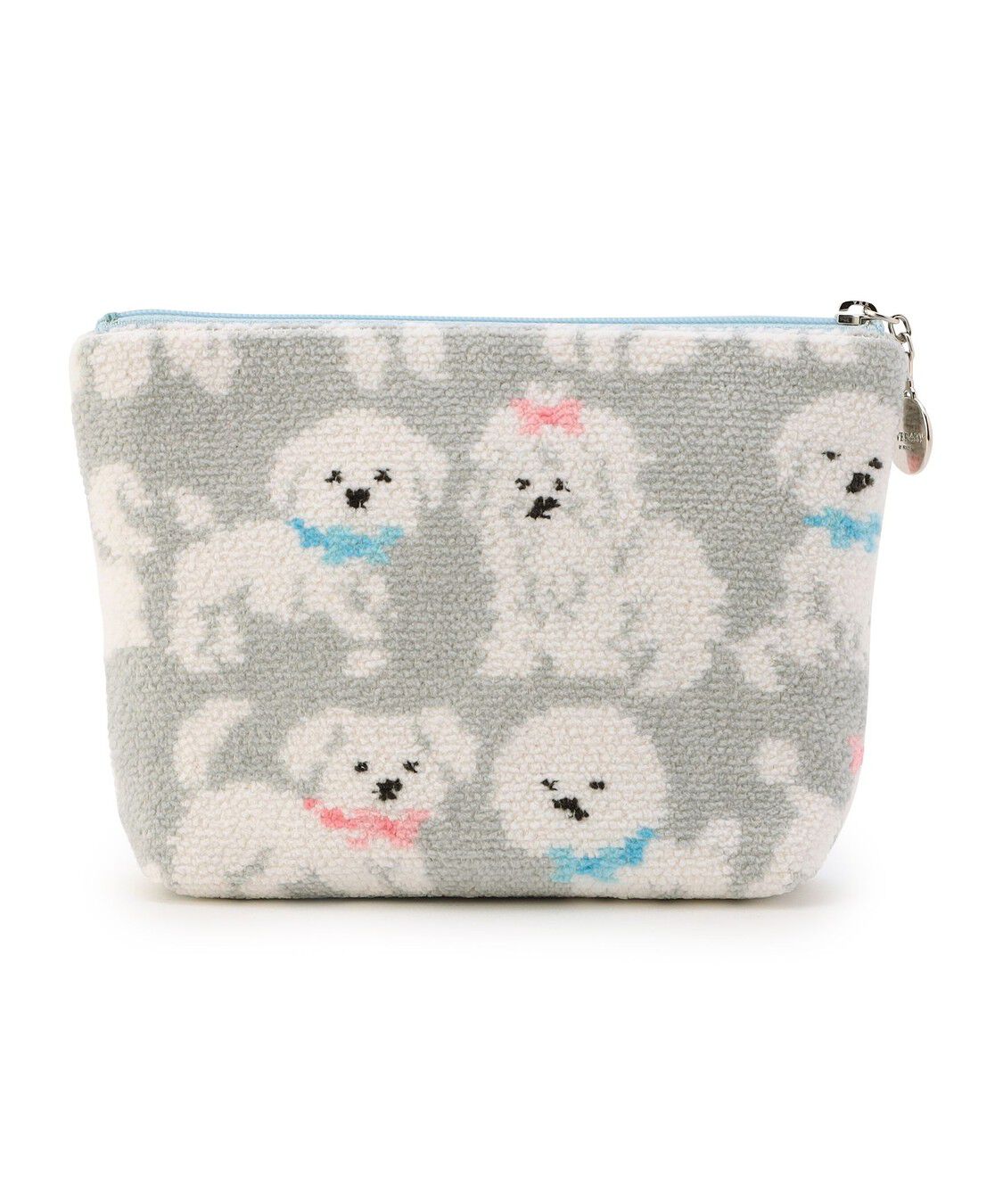 LOVERARY BY FEILER「モフモフワンチャン　舟型ポーチM　L/MWC-257365」|ポーチ|