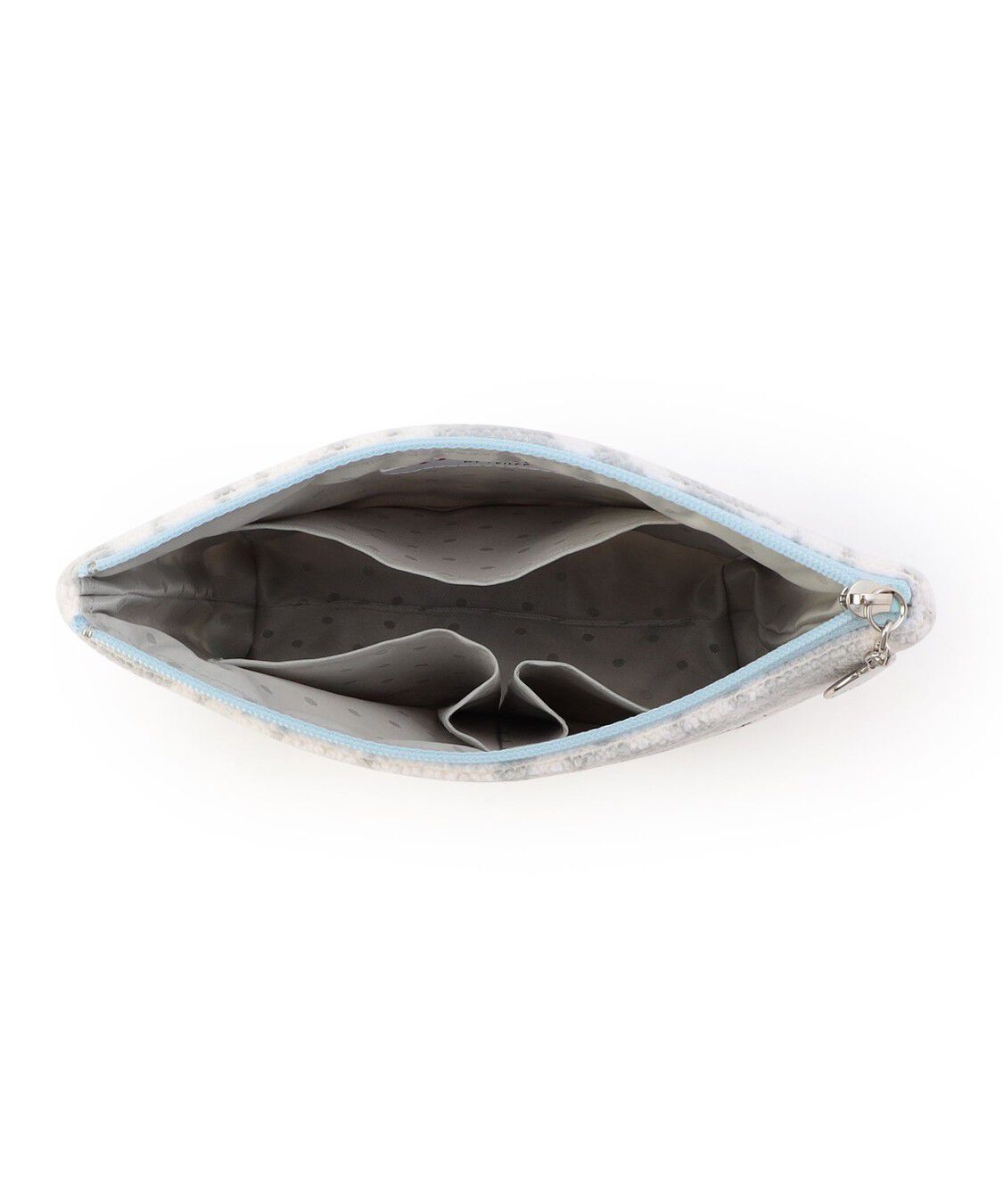 LOVERARY BY FEILER「モフモフワンチャン　舟型ポーチM　L/MWC-257365」|ポーチ|