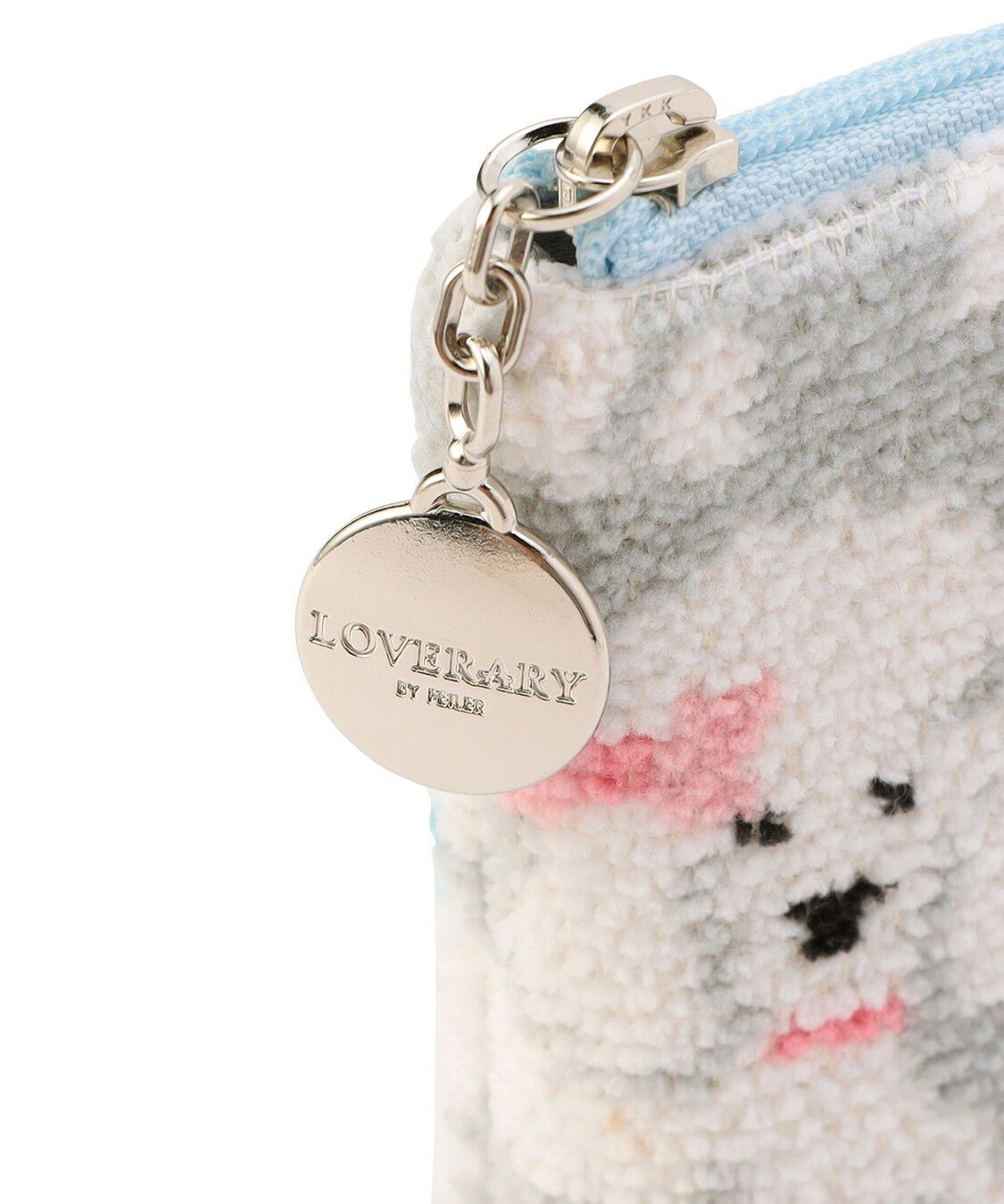 LOVERARY BY FEILER「モフモフワンチャン　舟型ポーチM　L/MWC-257365」|ポーチ|