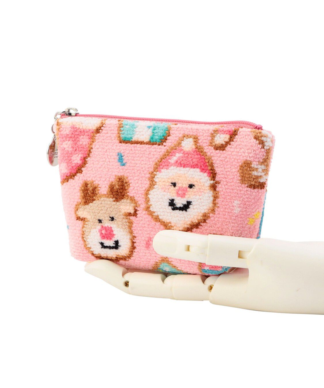 LOVERARY BY FEILER「クリスマスクッキーズ　舟型ポーチS　L/CMC-257150」|ポーチ|