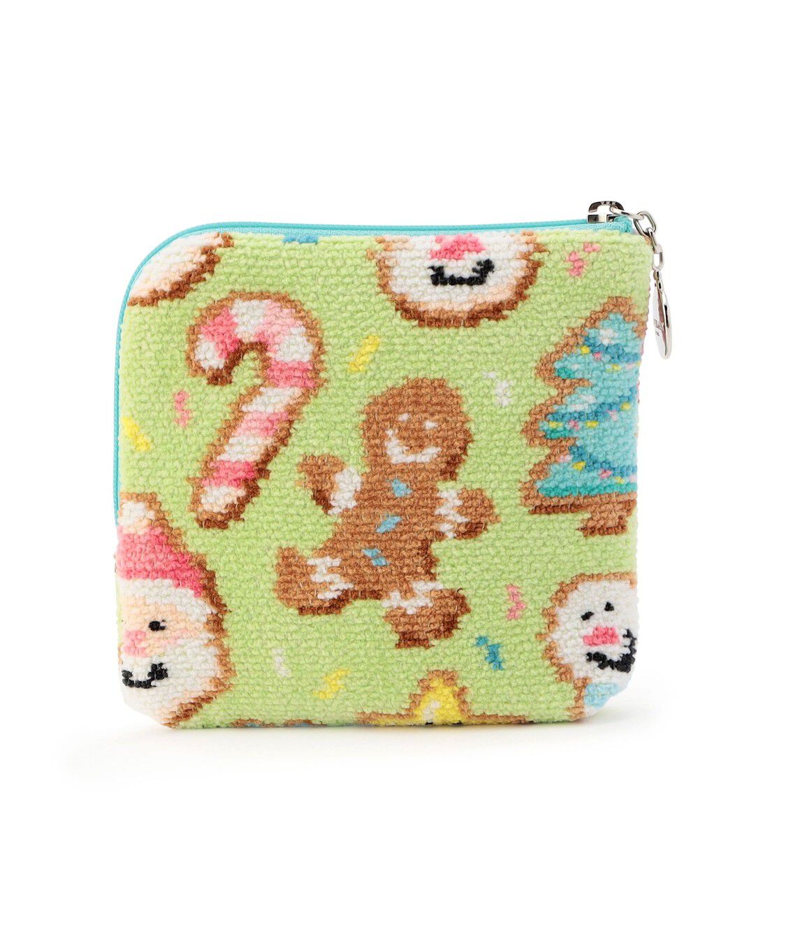 LOVERARY BY FEILER「クリスマスクッキーズ　スクエアポーチ　L/CMC-257151」|ポーチ|